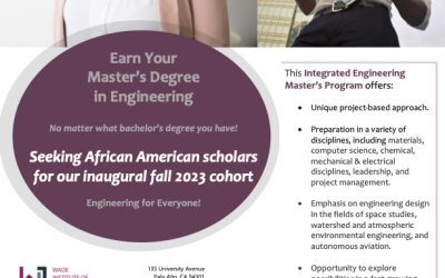 Engineering Master’s Program for Non-Engineers Accepting Applications.